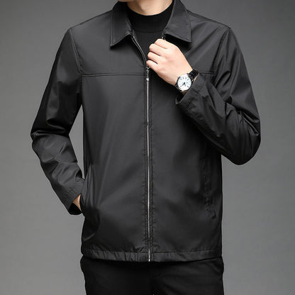 Lapel Jacket Fall Winter Coat Men's Clothing